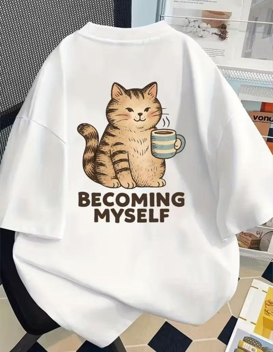 Becoming Myself Oversized Drop Shoulder