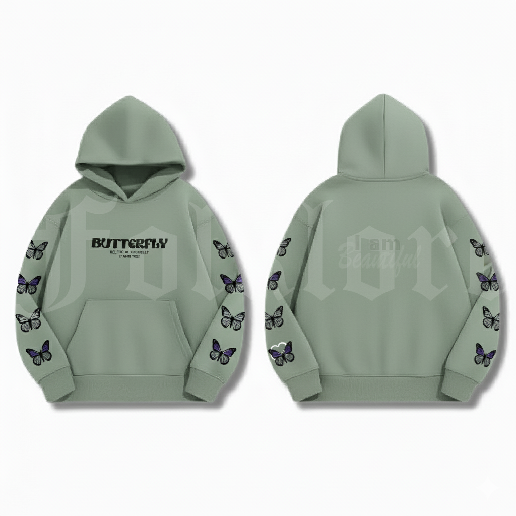 Butterfly Hoodie — Embrace Your Soft Side