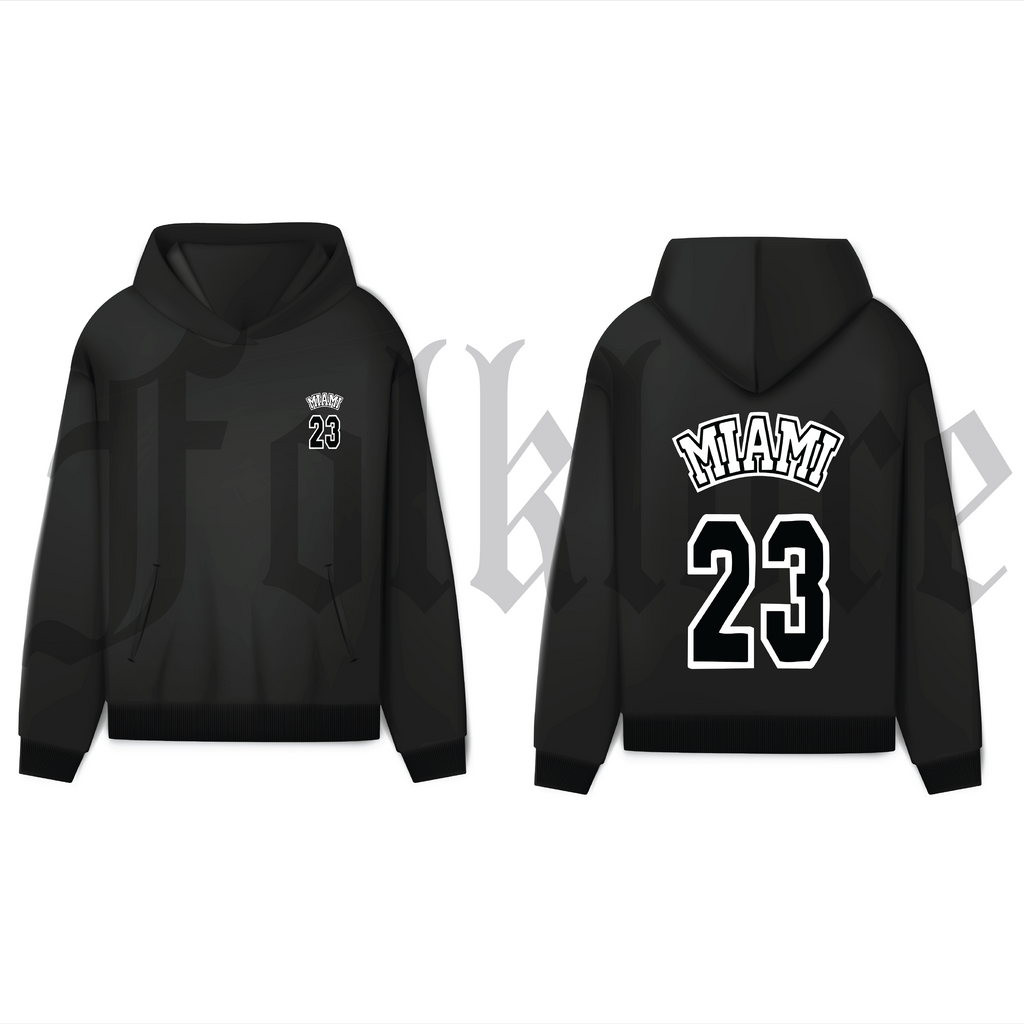 Miami 23 Hoodie — Street Heat Meets Classic Cool