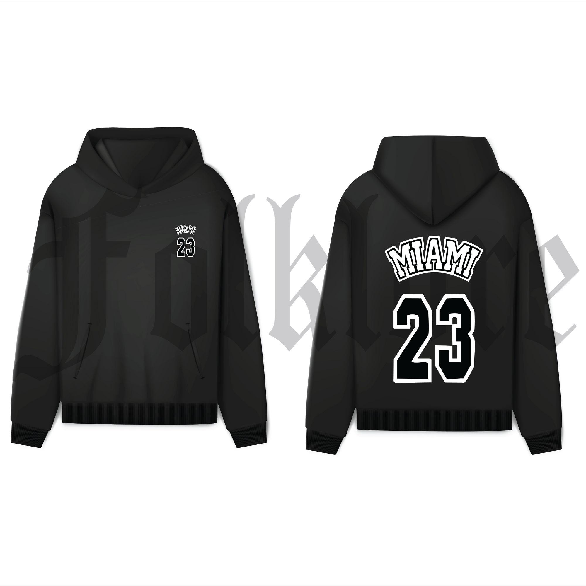 Miami 23 Hoodie — Street Heat Meets Classic Cool