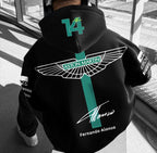 Aston Martin Fernando Alonso #14 Signature Hoodie
